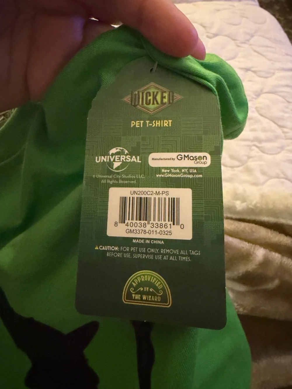 Wicked green  Pet Costume medium Halloween nwt dog